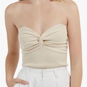 Knitted twist front tube Rob